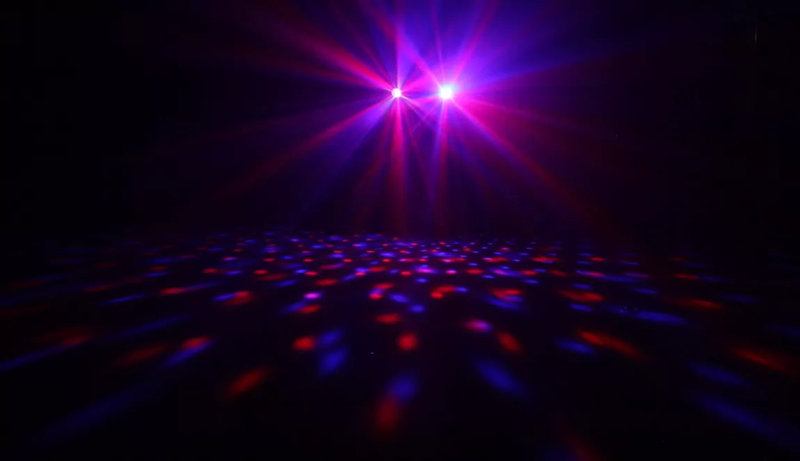 89 (2) mobile dj lighting kit