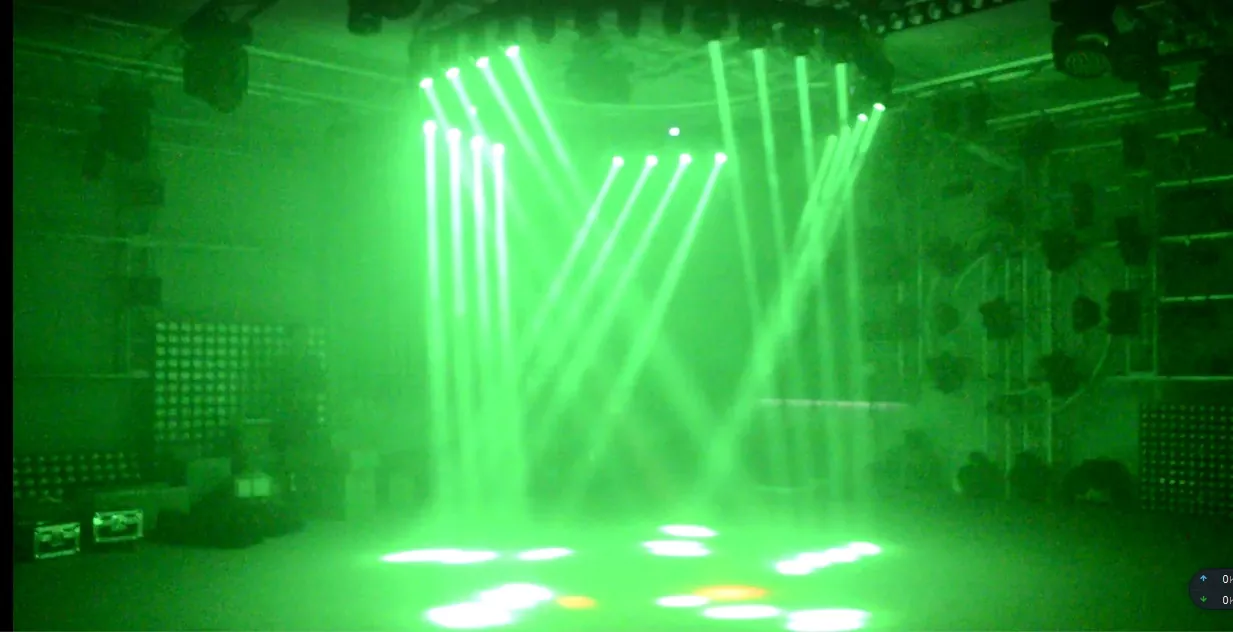9 small‑live‑show light kit