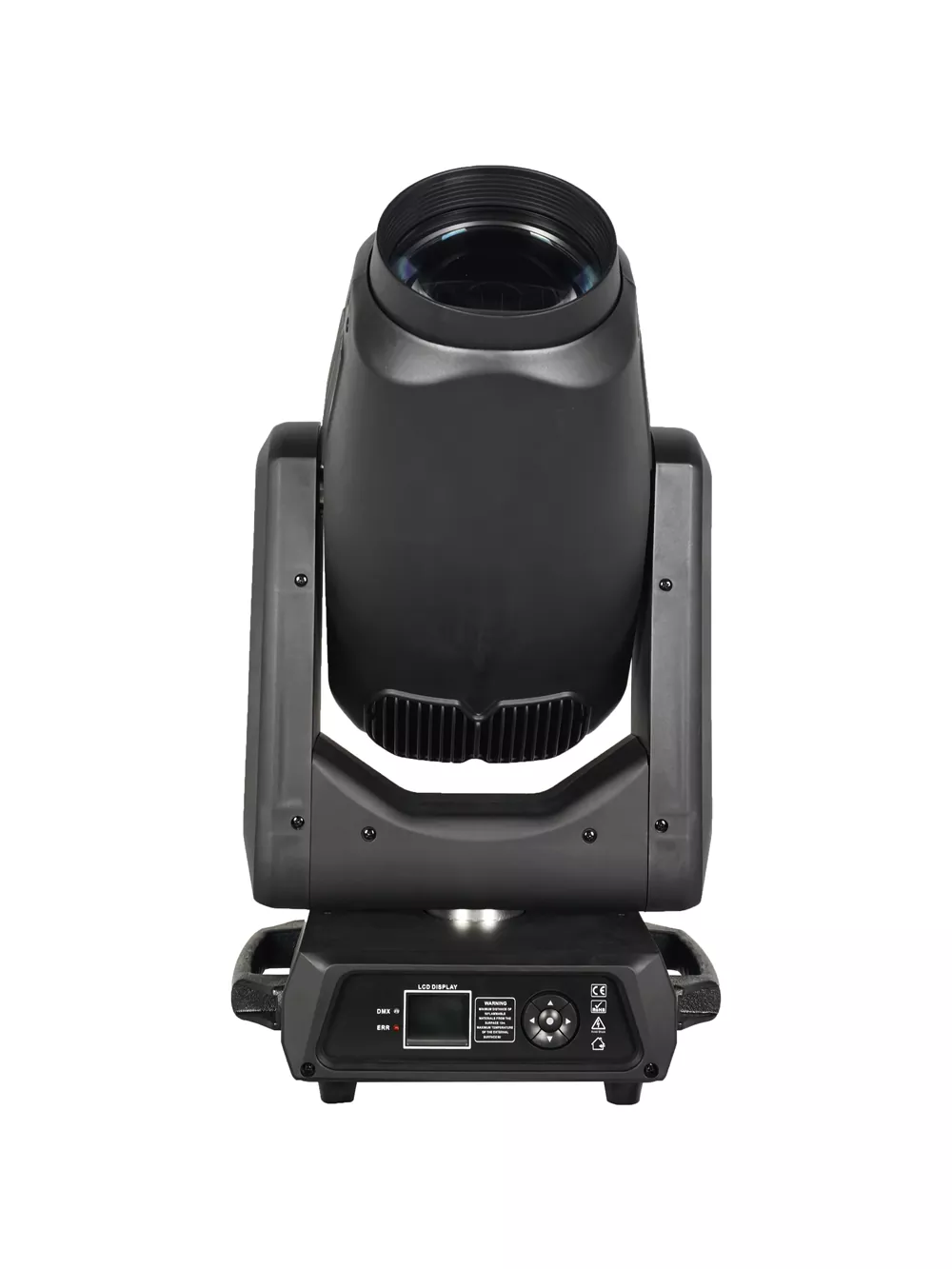 Front optical system close‑up of 400w led bsw framing moving head light